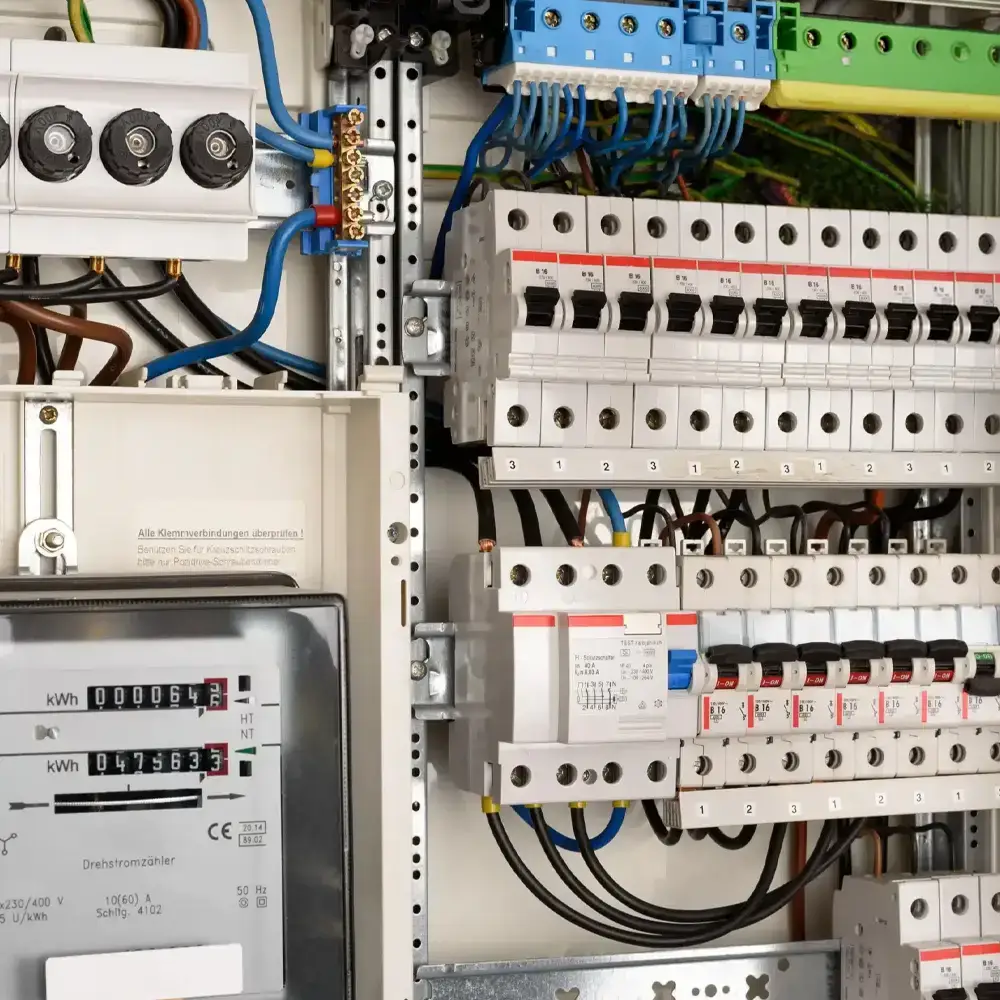 E-Check einer Elektroverteilung durch Ilmenau Haustechnik