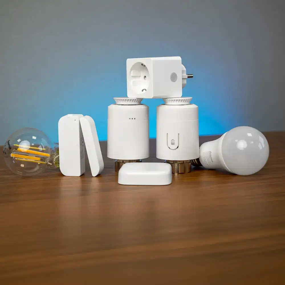 Smart Home mit Steckdose, Heizkörperthermostaten und Sensoren nachrüsten