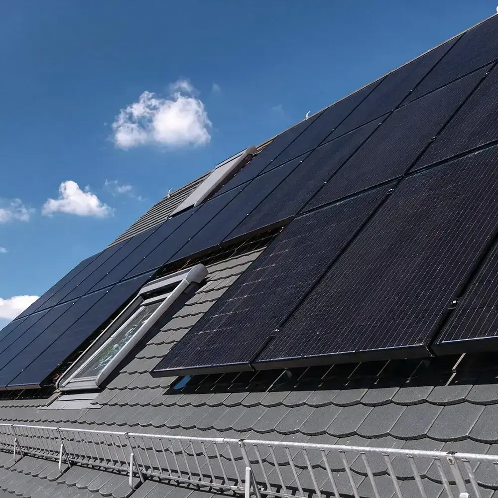 Photovoltaikanlage liefert Solarstrom für die Wallbox